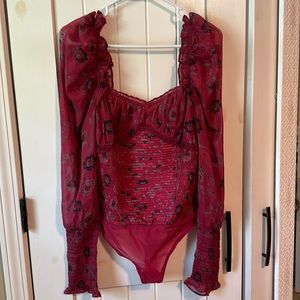 Free People beautiful bodysuit